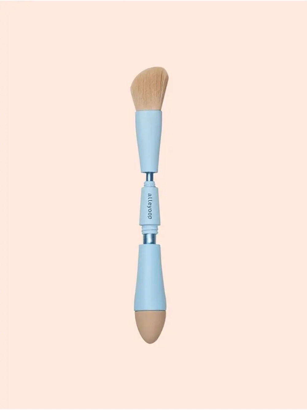 NIB Alleyoop Multi-Tasker 4-in-1 Makeup Brush - Blue - Picture 10 of 15